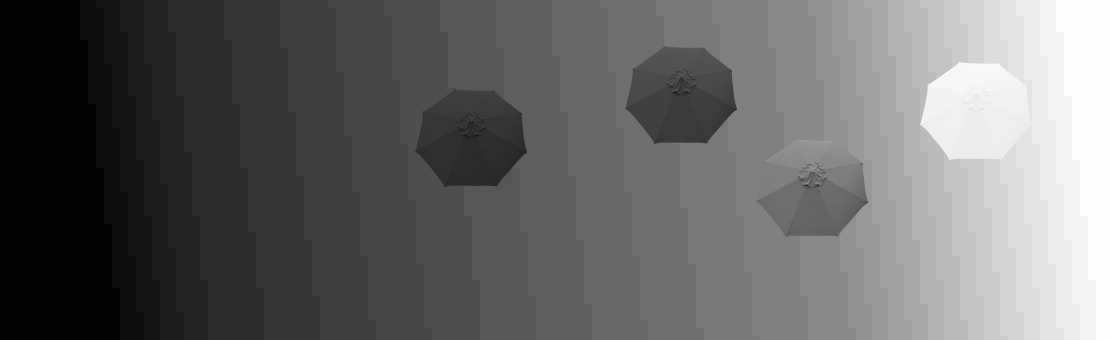 Parasols, Toiles de remplacement pour parasols, Voiles de protection solaire couleurs : Blanc, Gris Clair, Gris foncé, Anthracite, 